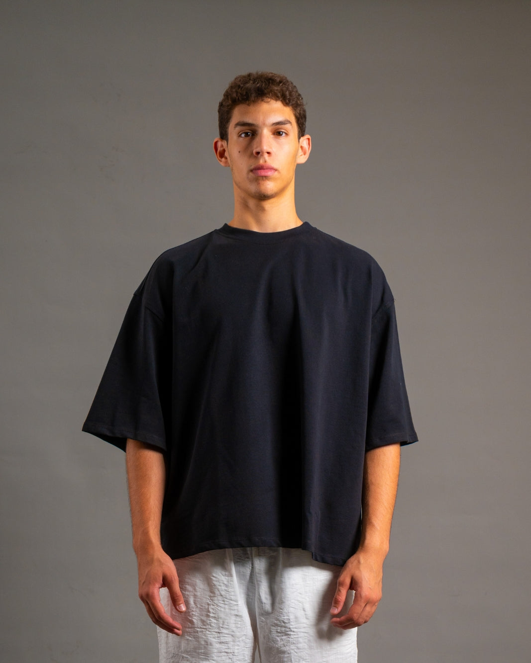 Oversized Boxy fit T-shirt | Onyx Black