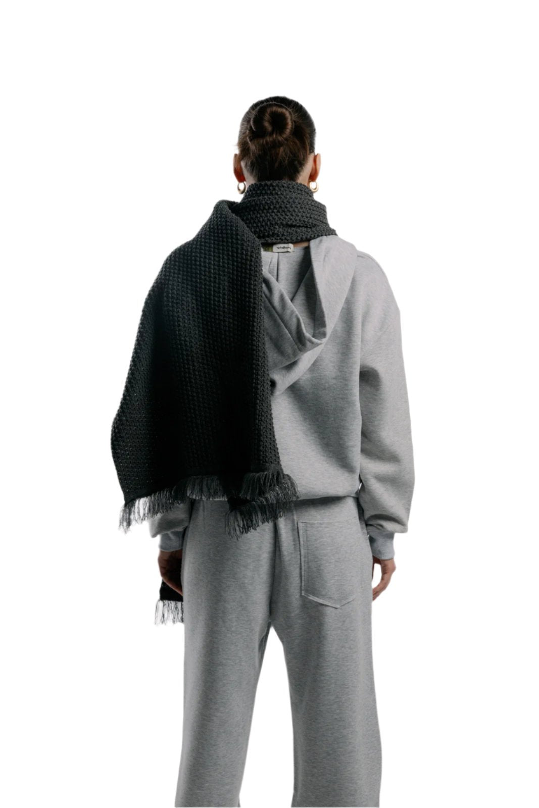 Dark Grey Shawl