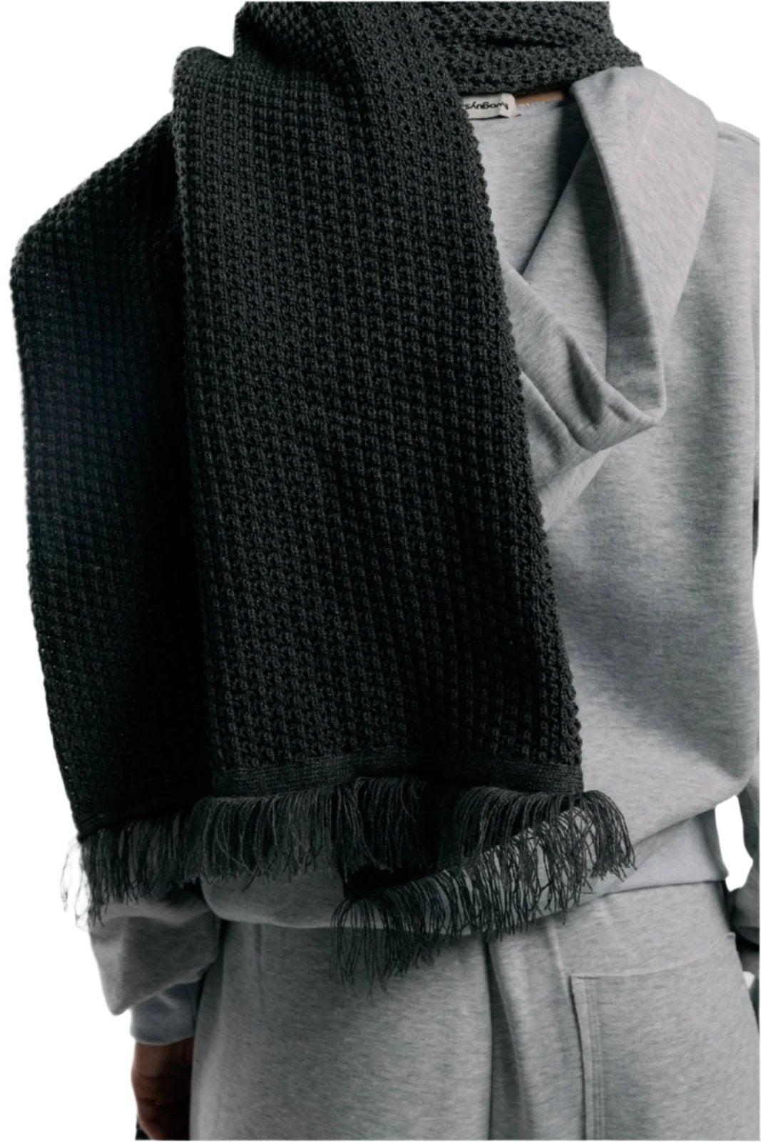Dark Grey Shawl