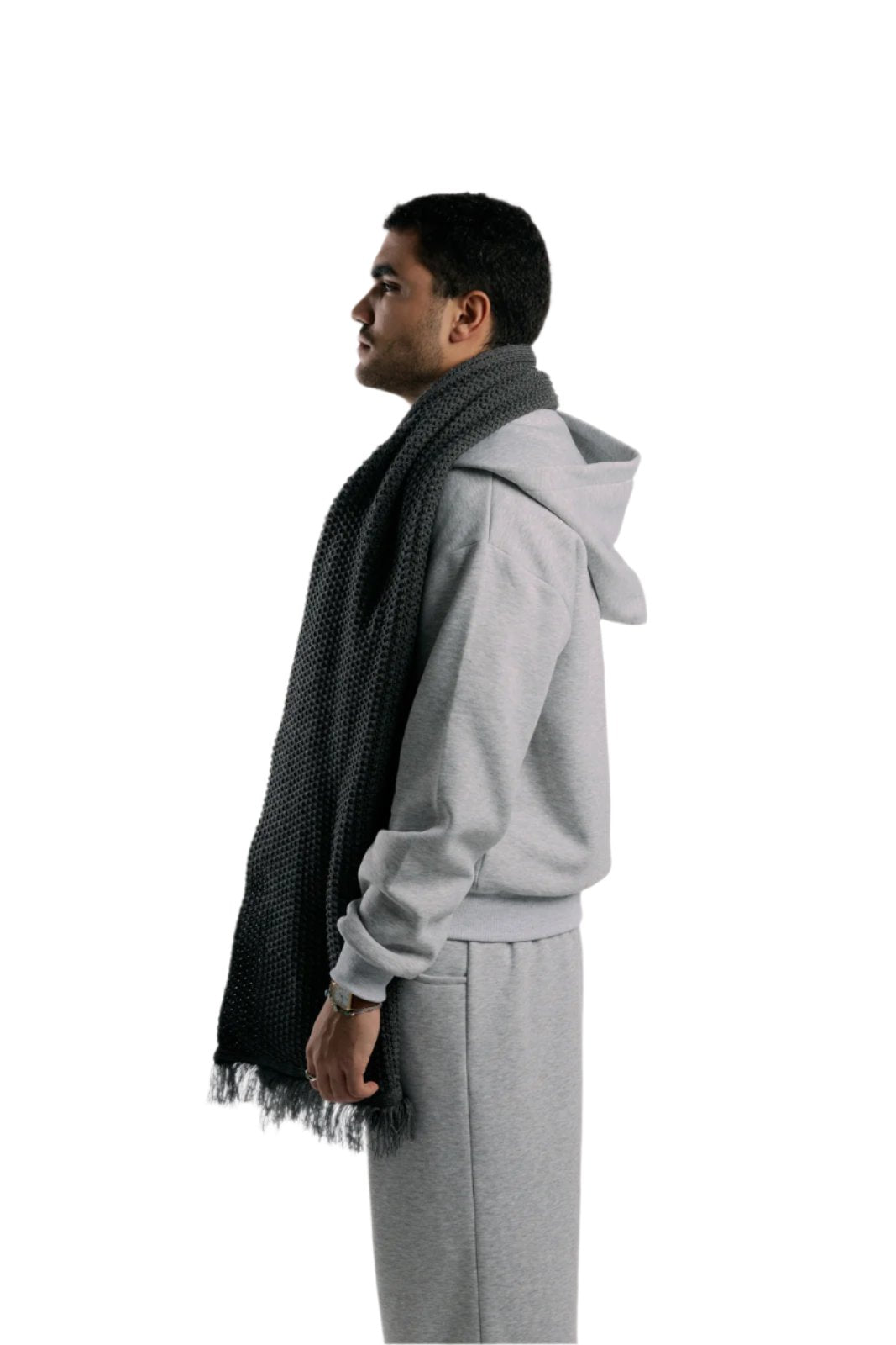 Dark Grey Shawl