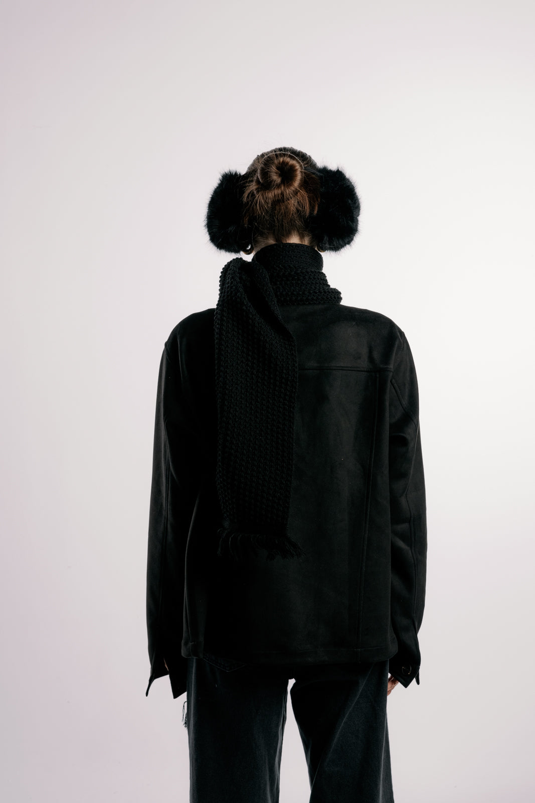 Suede Jacket | Black