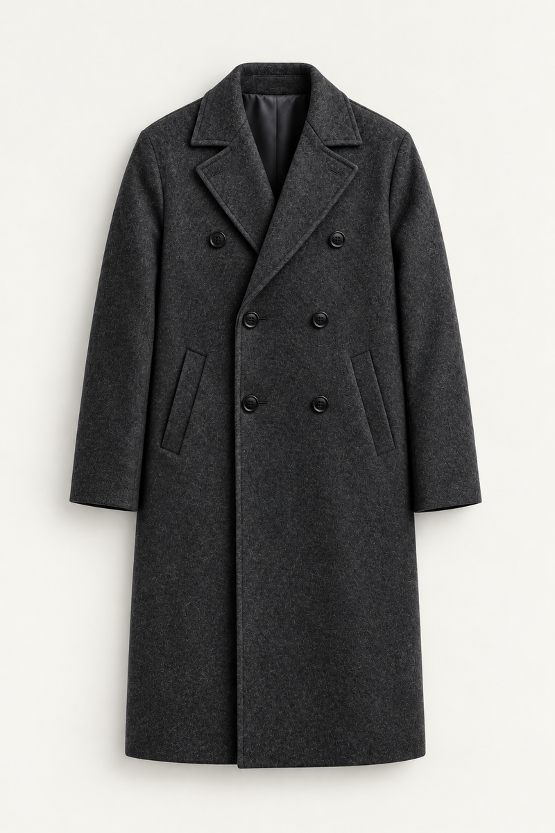 WOOL OVERCOAT | GREY