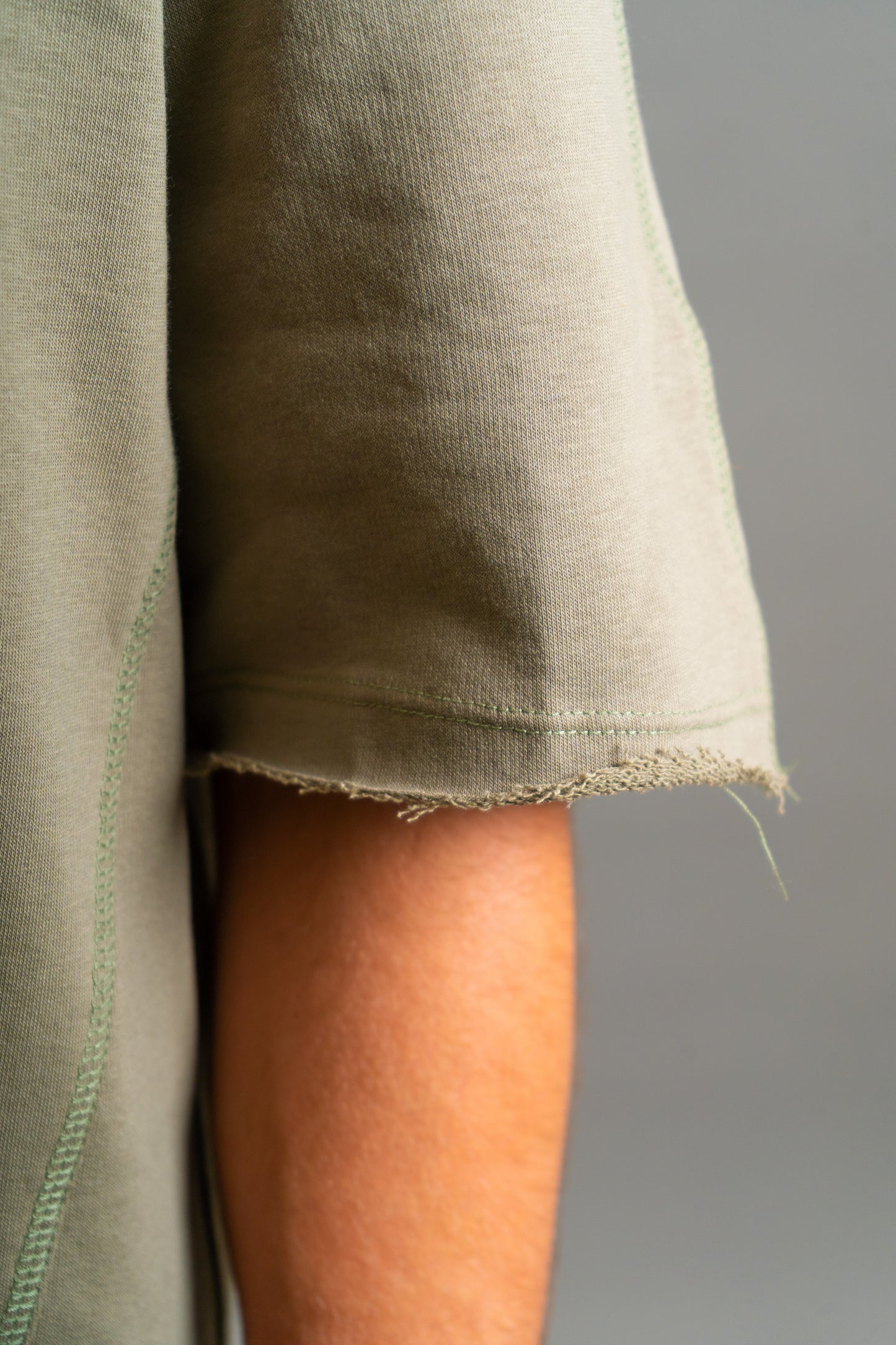 Oversized Heavyweight T-shirt | Dusty Olive