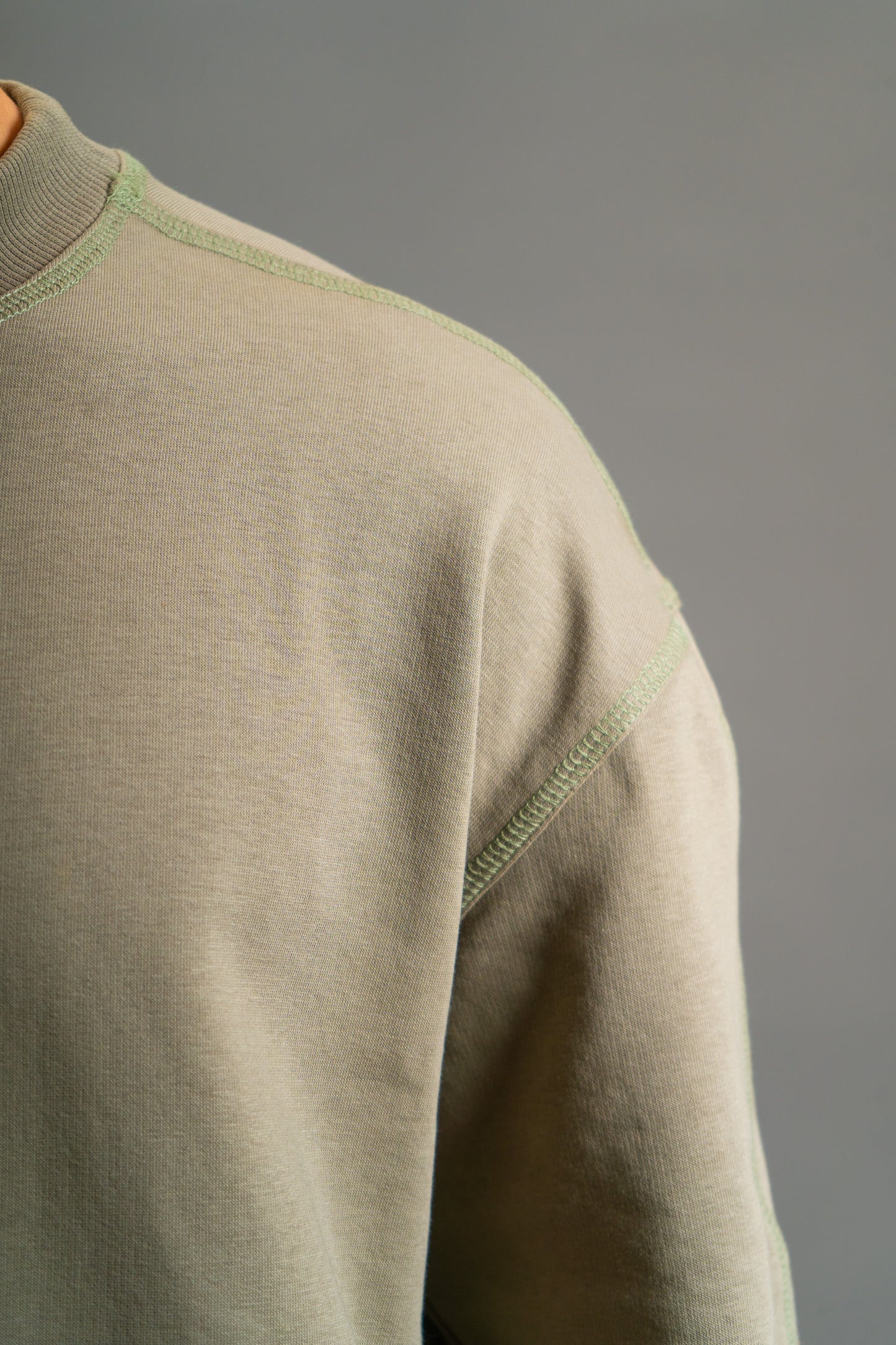 Oversized Heavyweight T-shirt | Dusty Olive