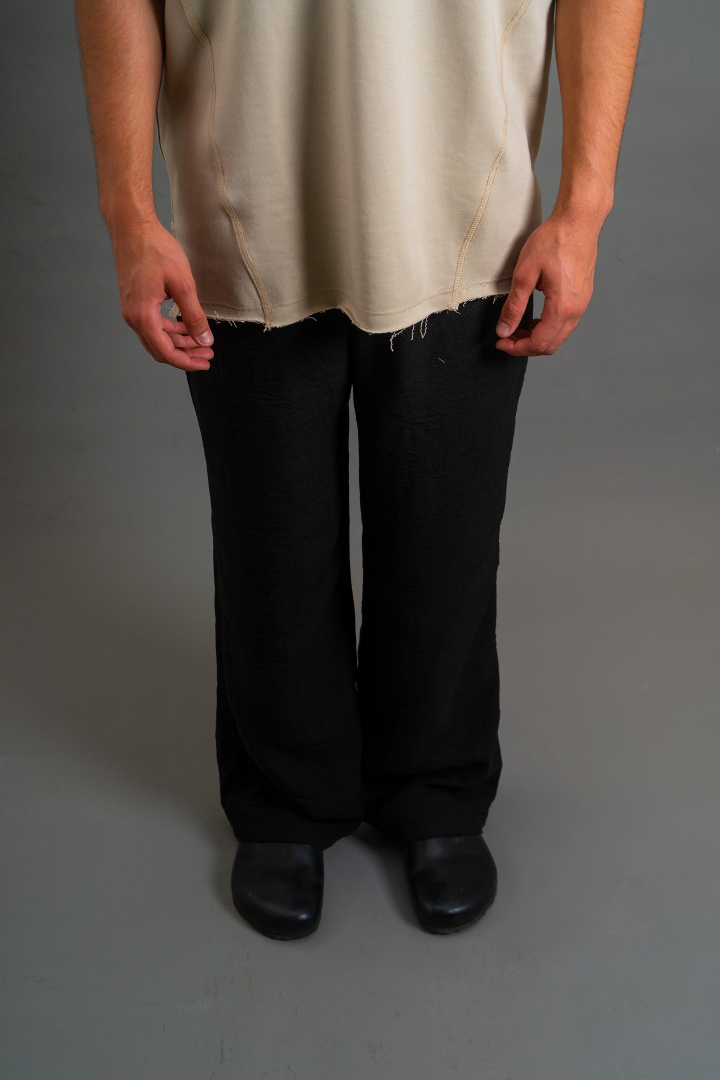 Oversized Heavyweight T-shirt | Beige