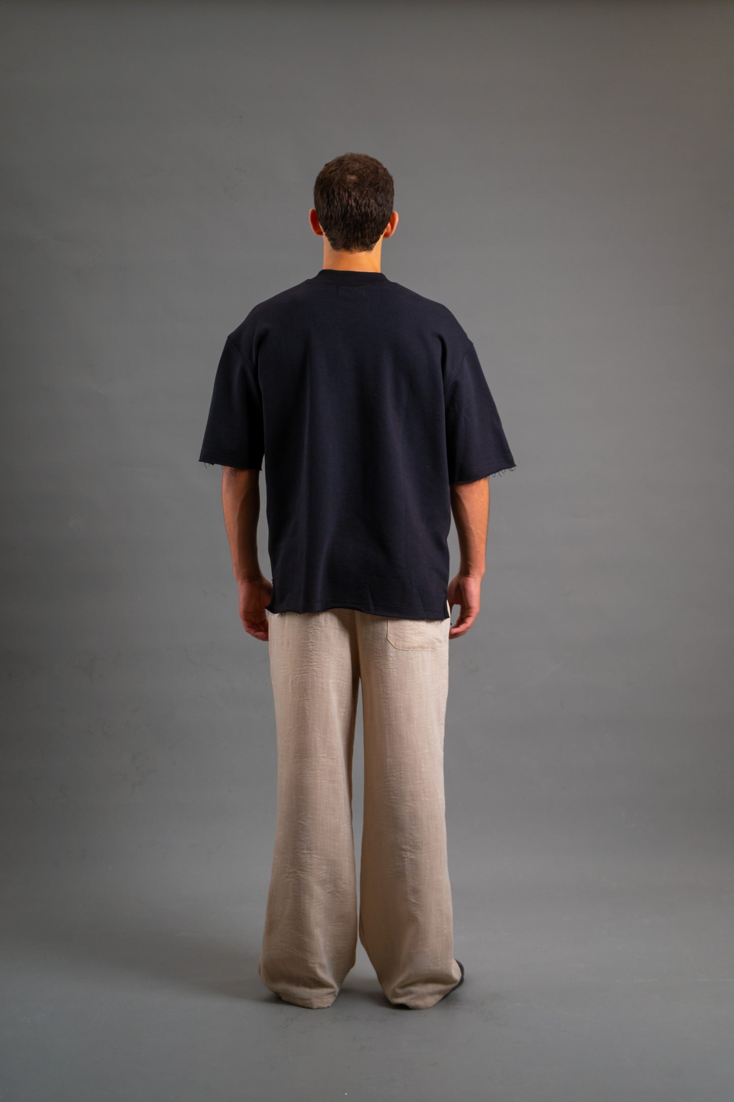 Oversized Heavyweight T-shirt | Shadow Black