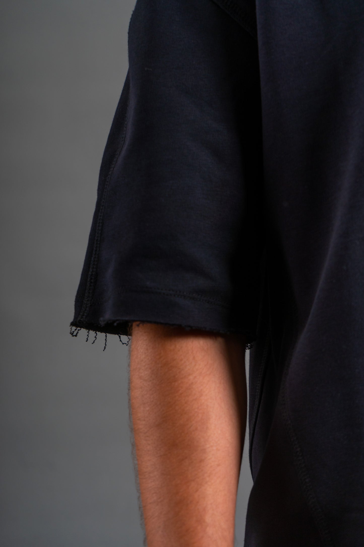 Oversized Heavyweight T-shirt | Shadow Black