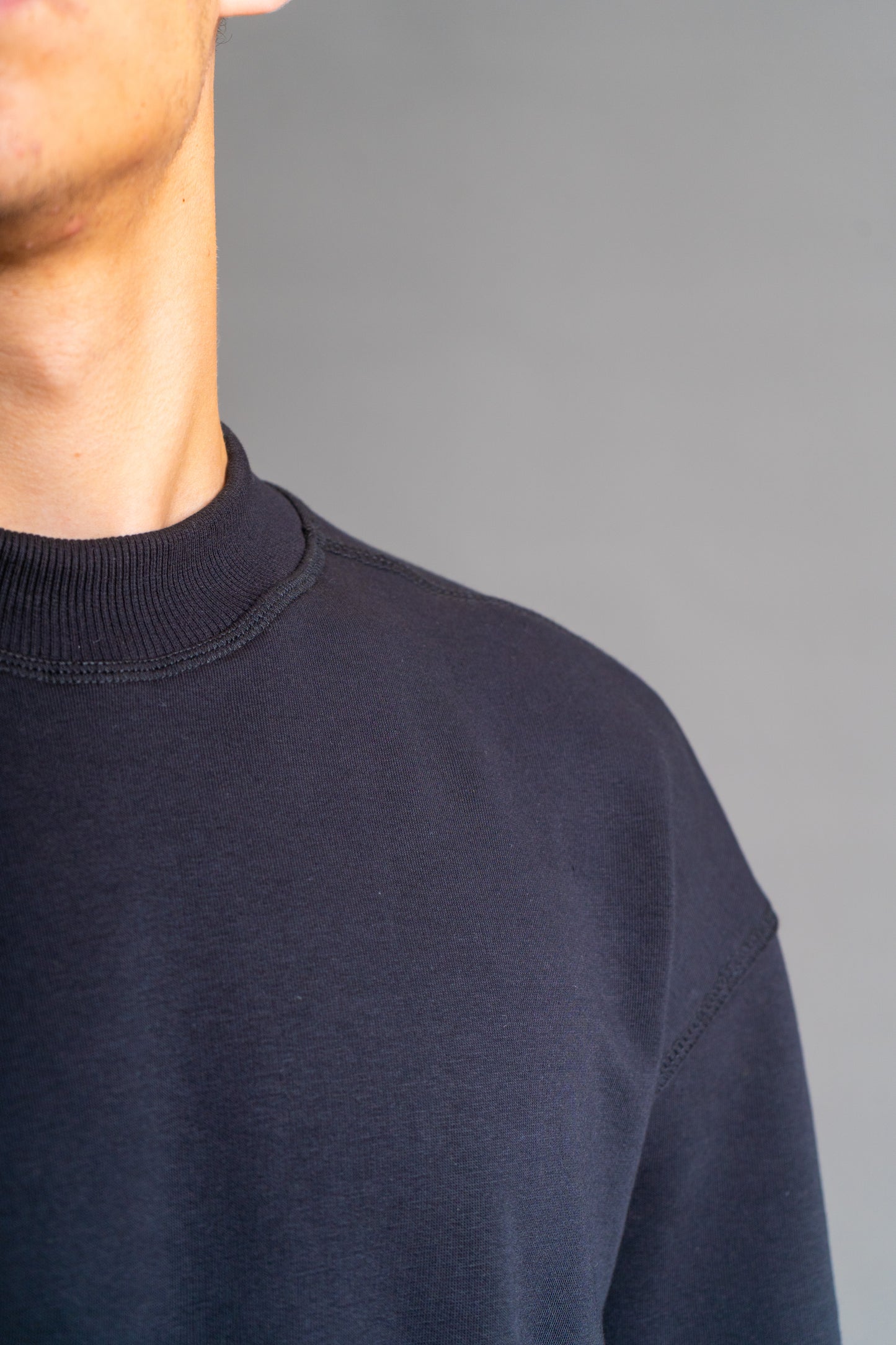 Oversized Heavyweight T-shirt | Shadow Black