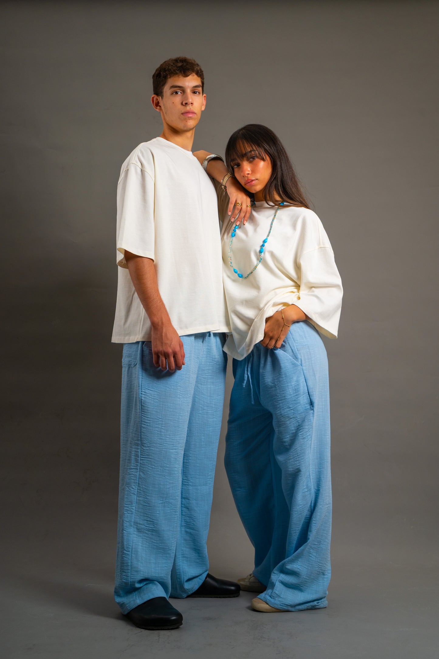 Oversized Boxy fit Tee | White