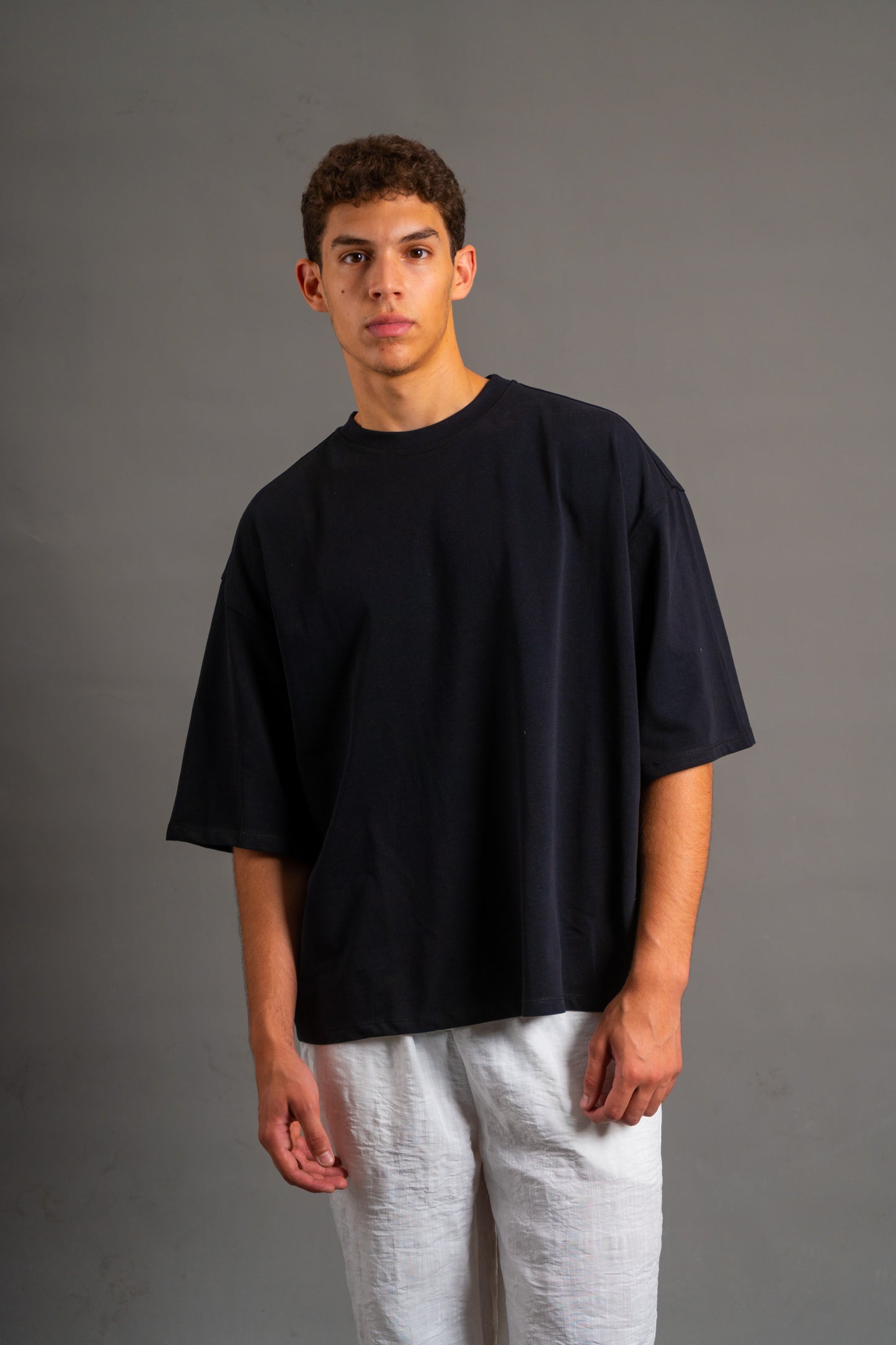 Oversized Boxy fit T-shirt | Onyx Black