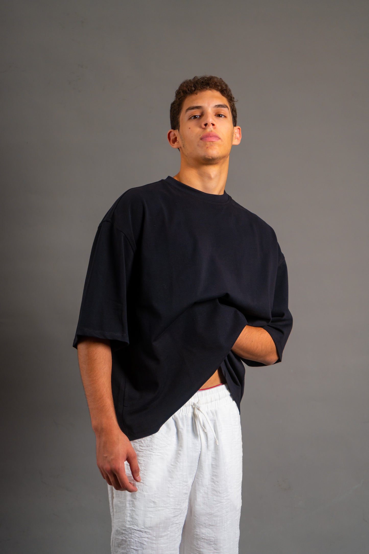 Oversized Boxy fit T-shirt | Onyx Black