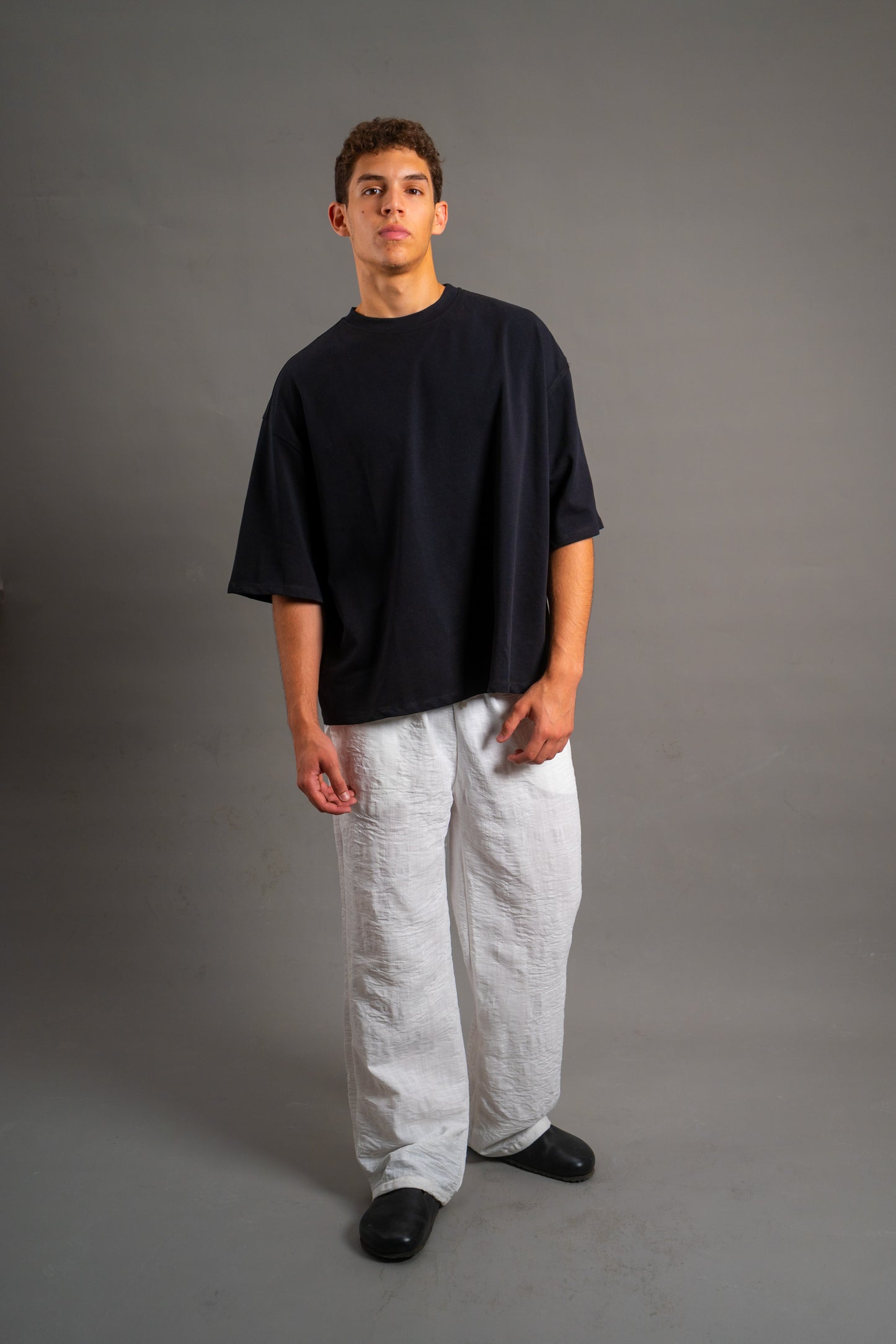 Wide Linen Pants| White