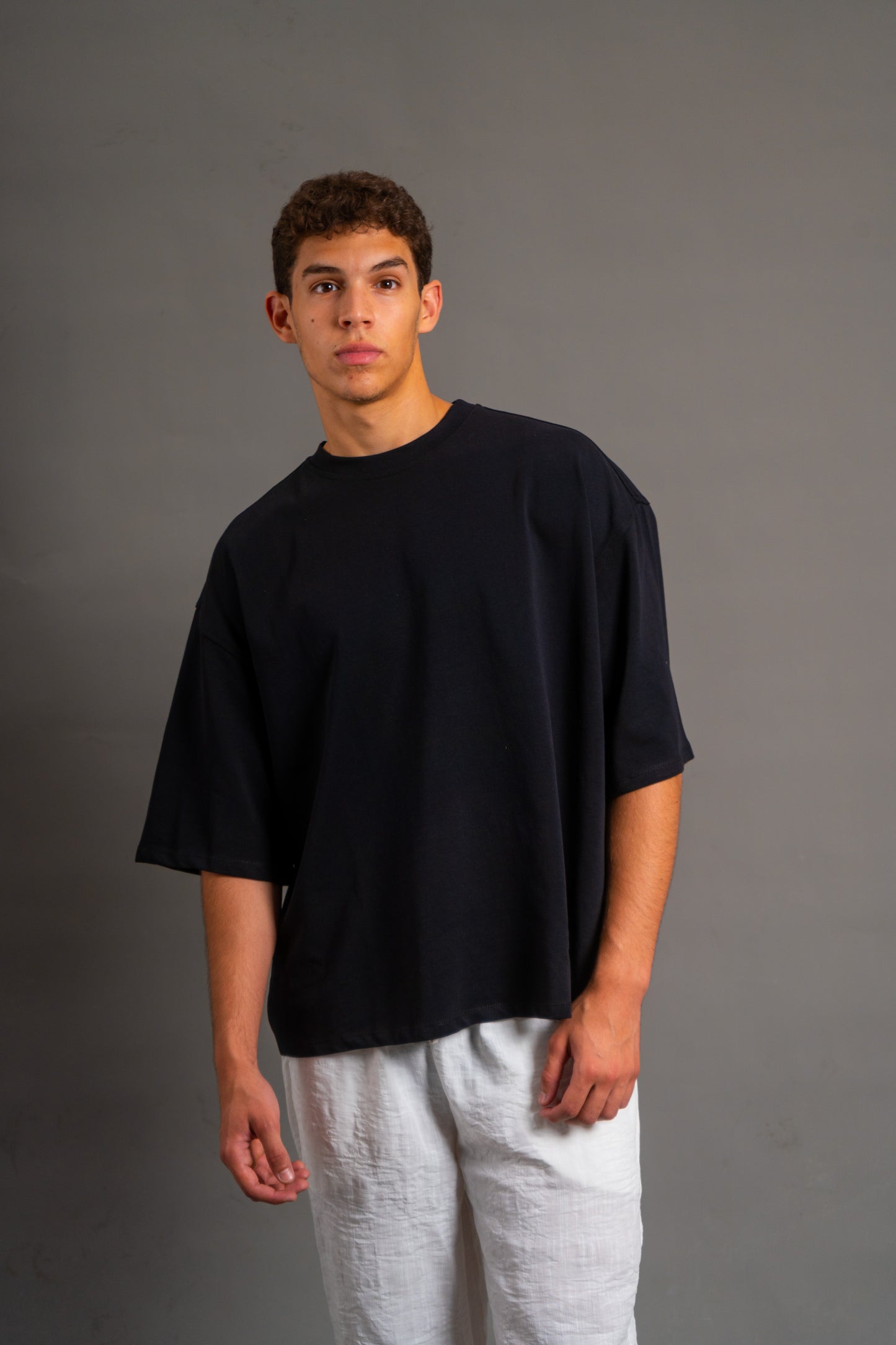 Oversized Boxy fit T-shirt | Onyx Black