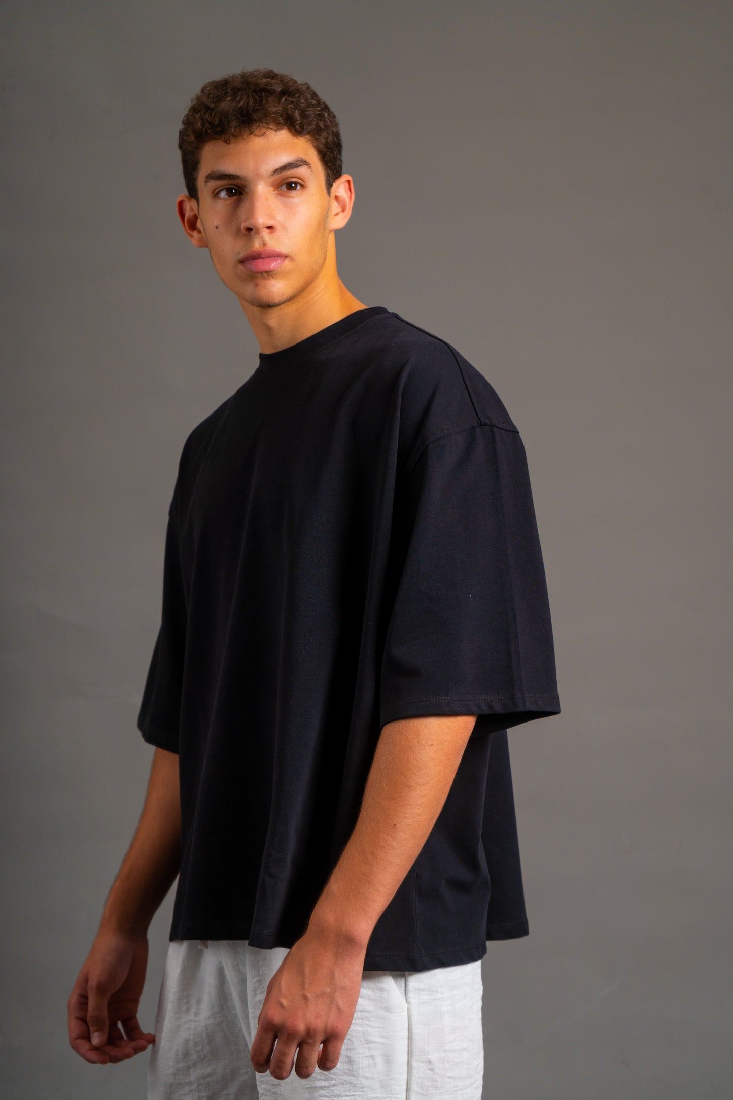 Oversized Boxy fit T-shirt | Onyx Black