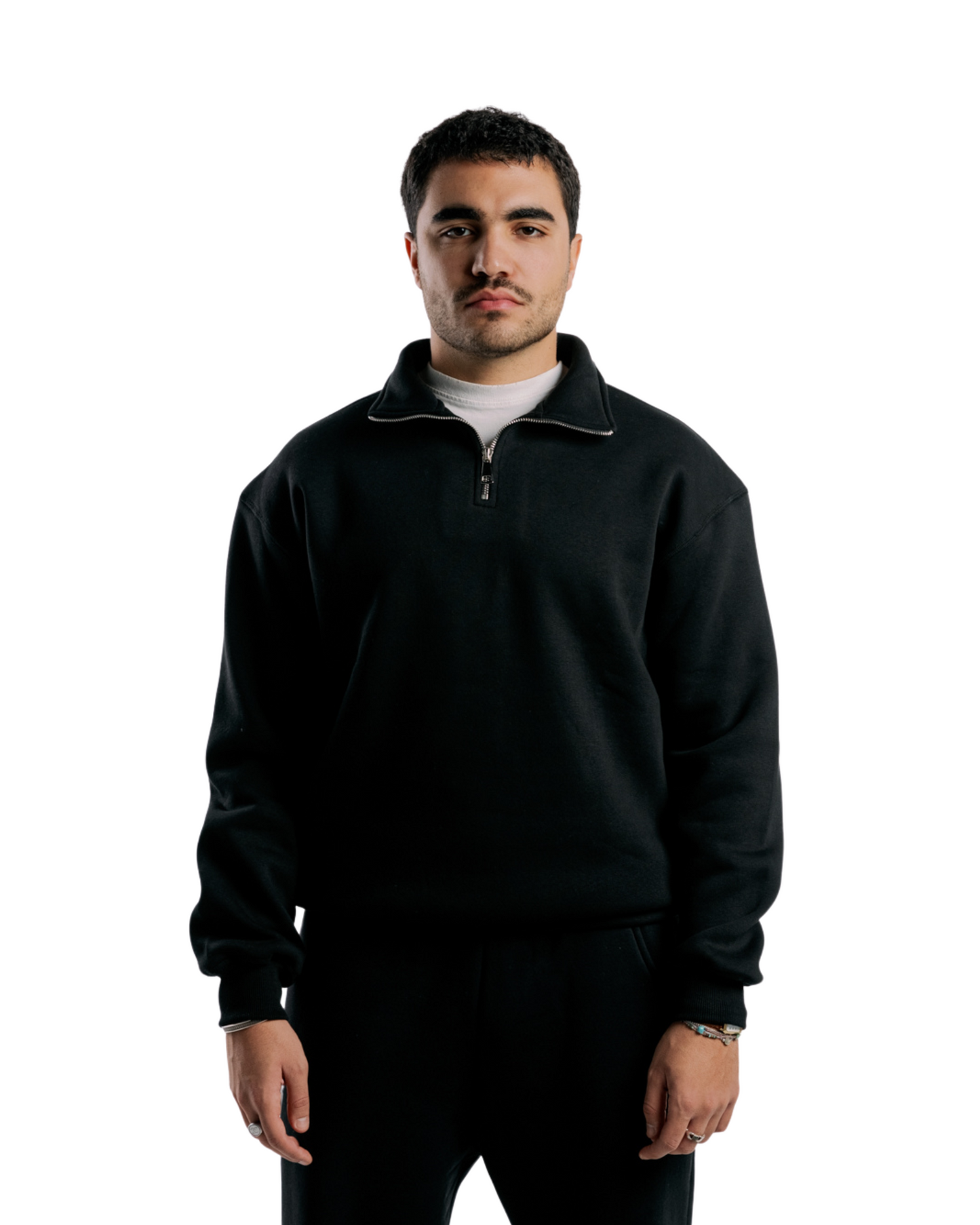 Quarter-Zip | Black