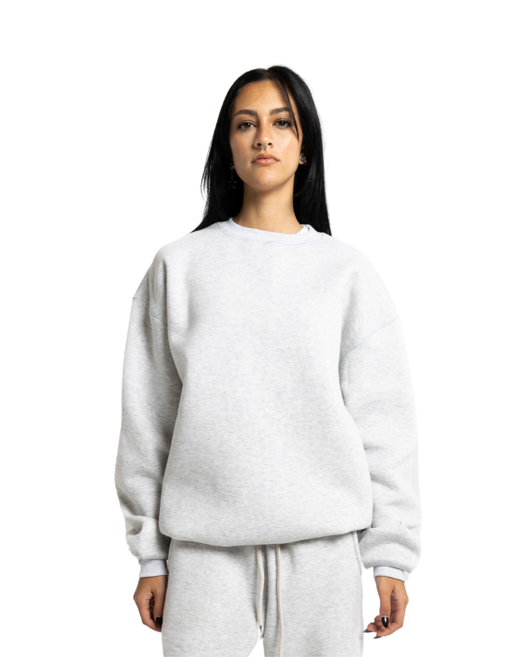 Crewneck | Grey Marl