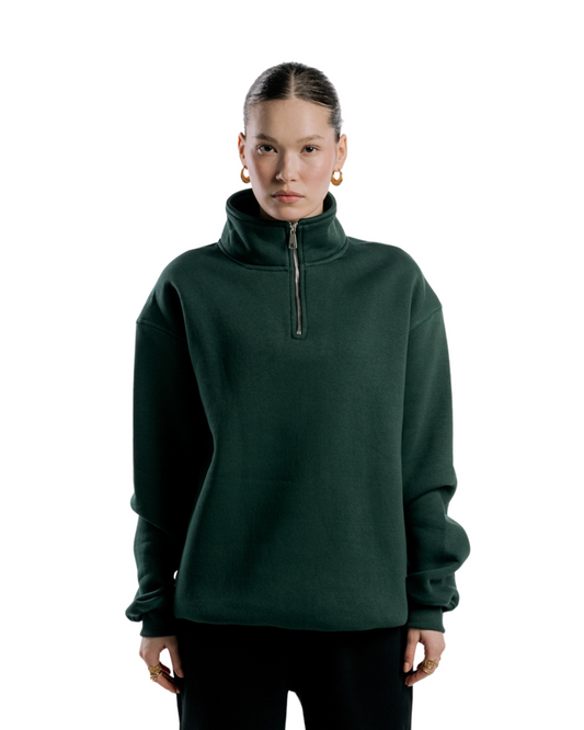 Quarter-Zip | Dark Green