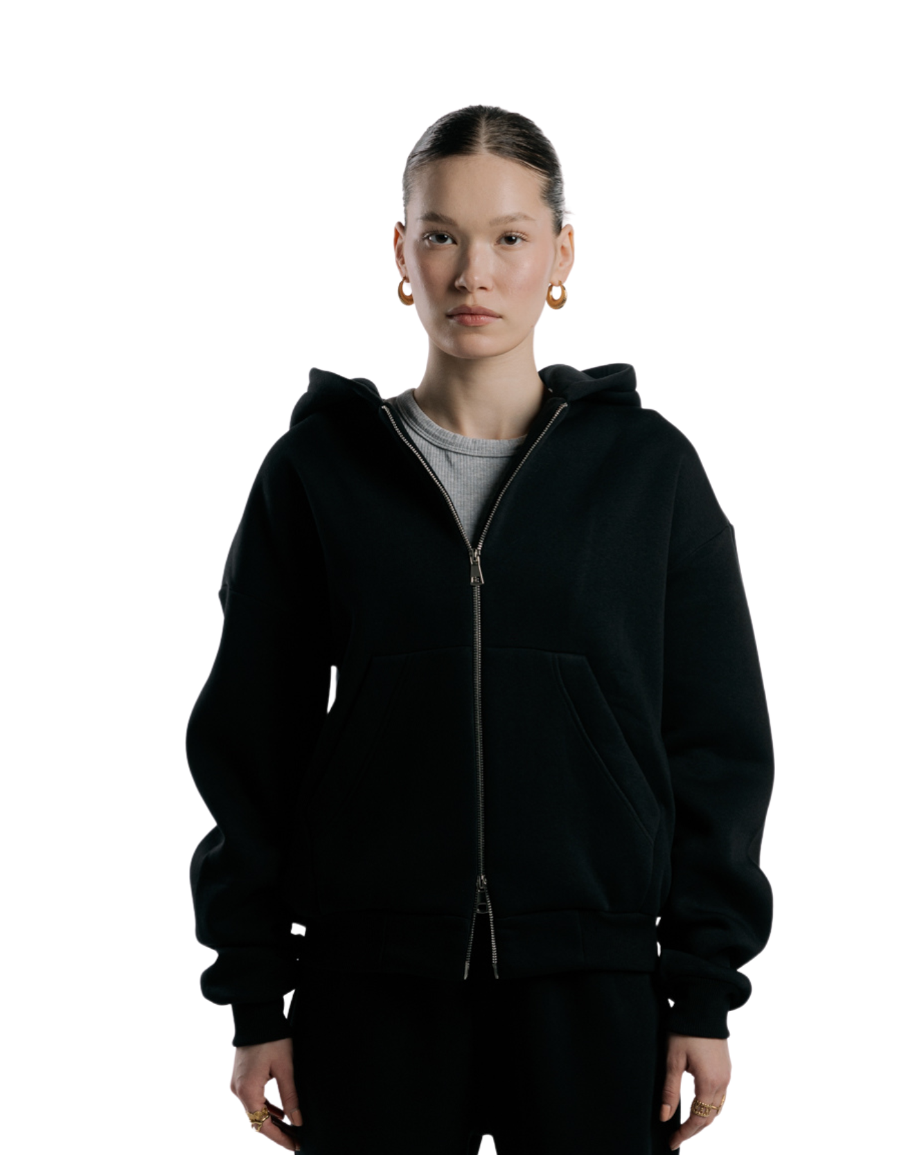 Zipped Hoodie | Night