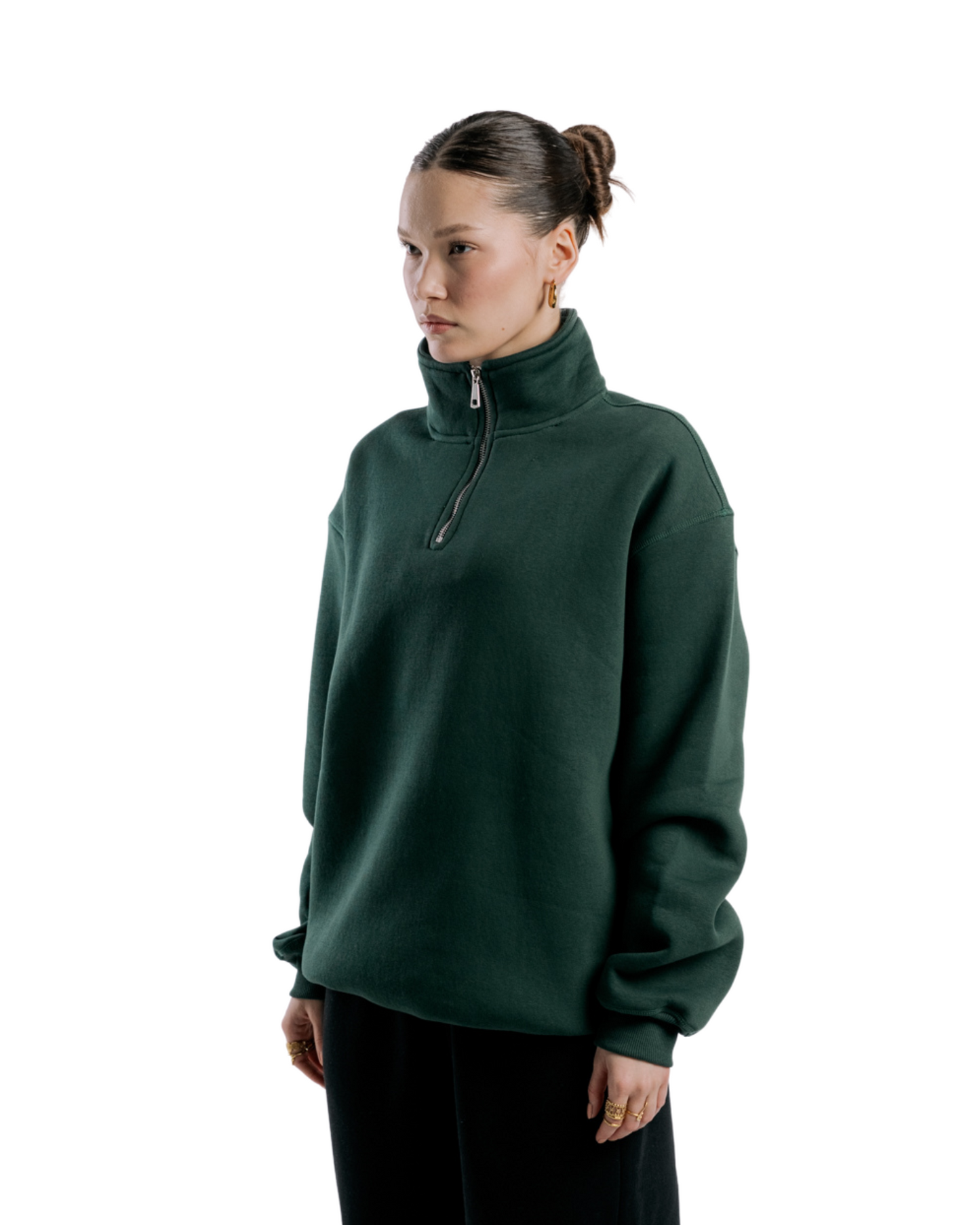 Quarter-Zip | Dark Green