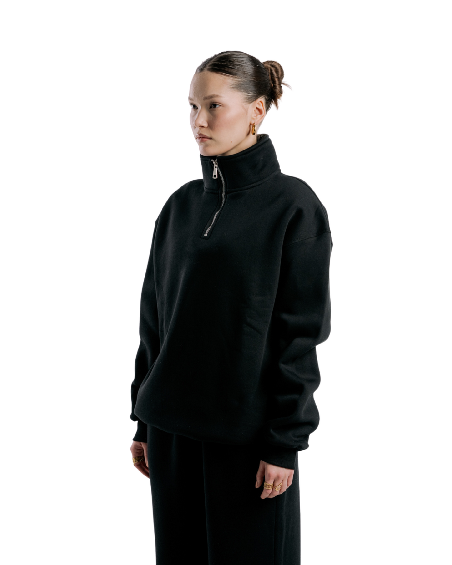 Quarter-Zip | Black