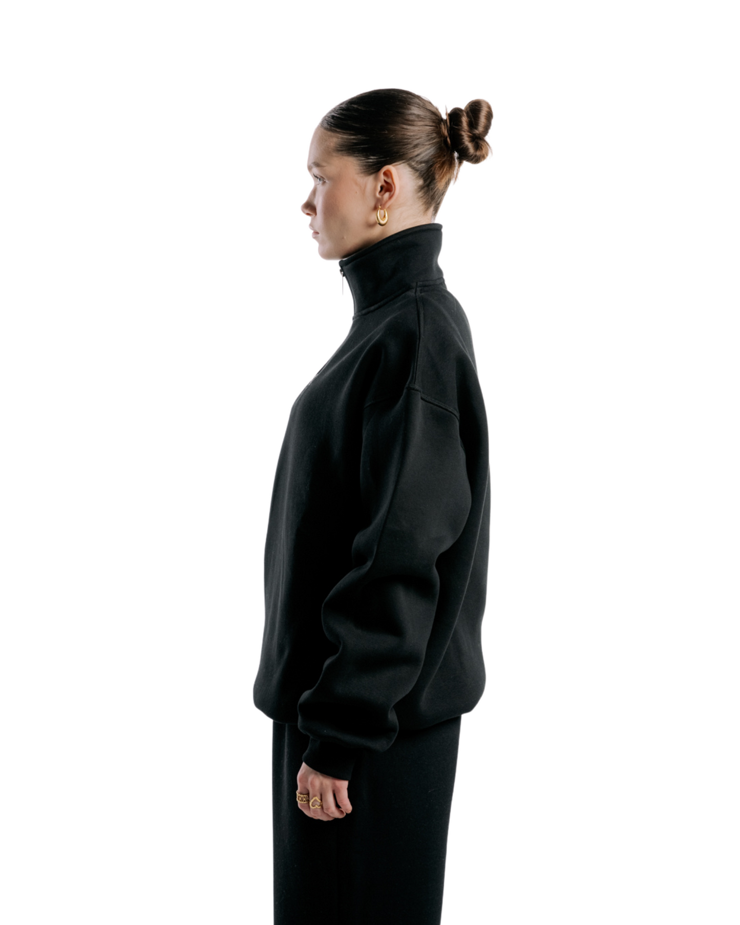 Quarter-Zip | Black