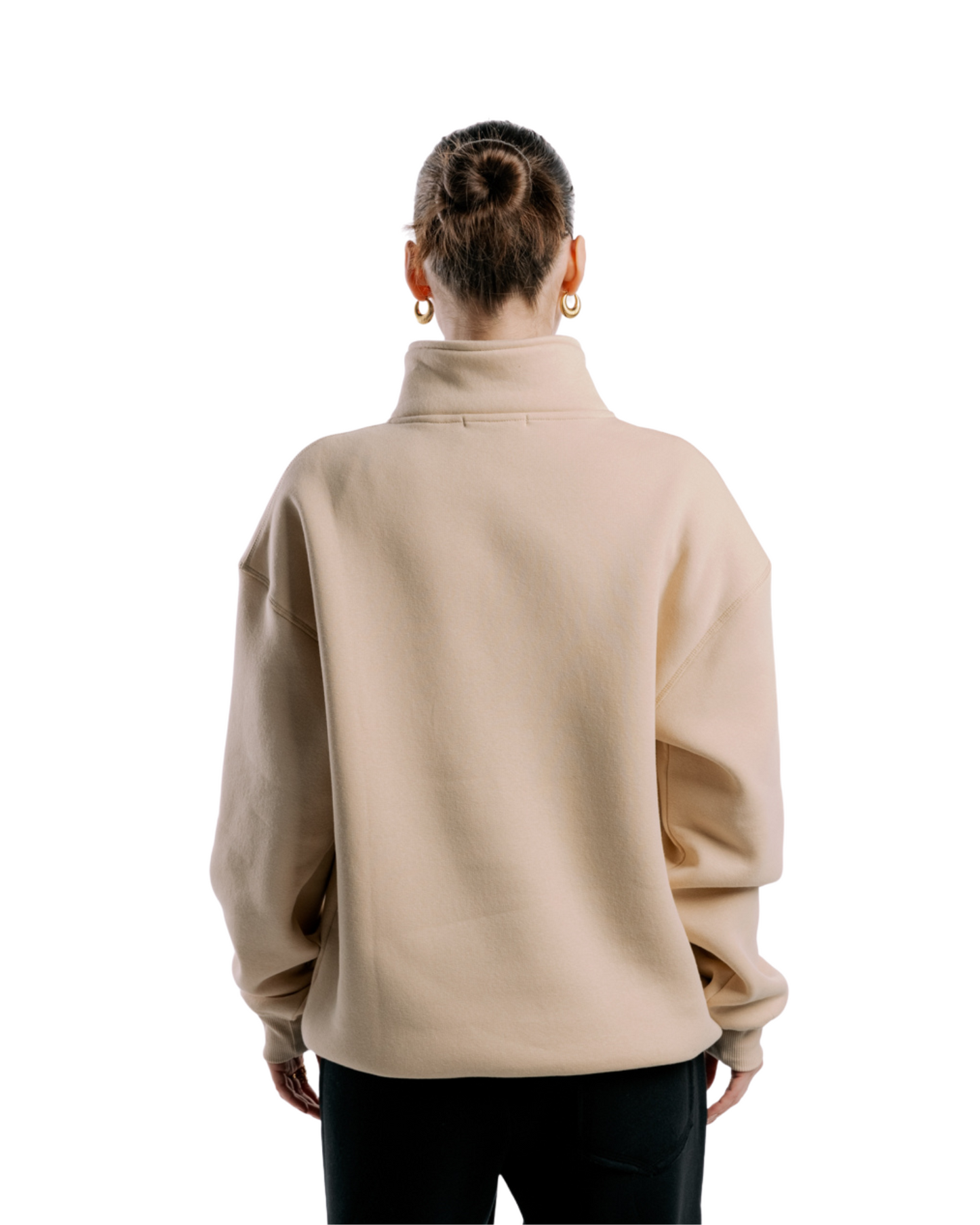 Quarter-Zip | Beige