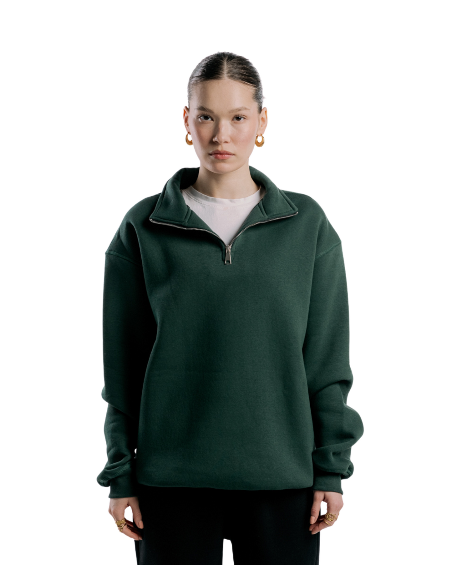 Quarter-Zip | Dark Green