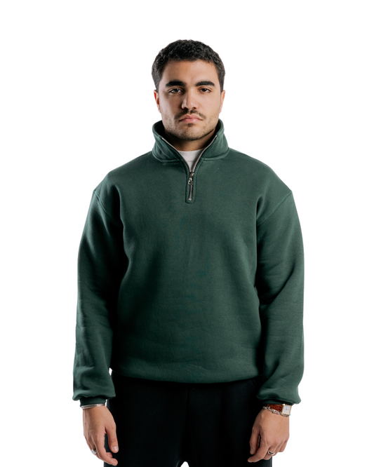 Quarter-Zip | Dark Green