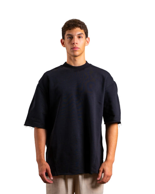 Oversized Heavyweight T-shirt | Shadow Black