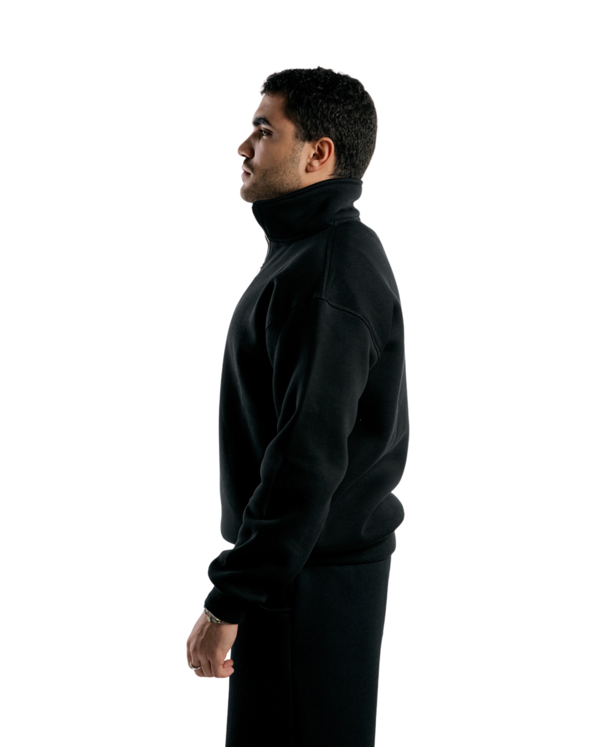 Quarter-Zip | Black