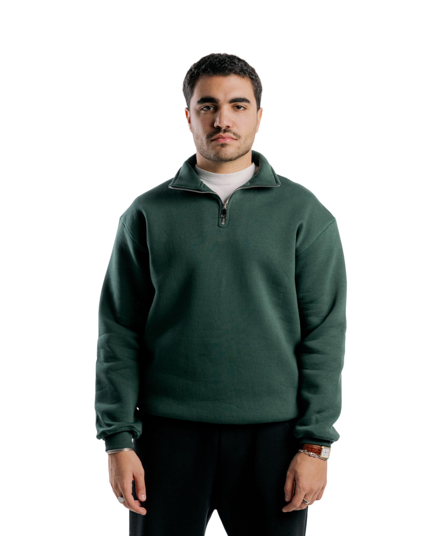 Quarter-Zip | Dark Green