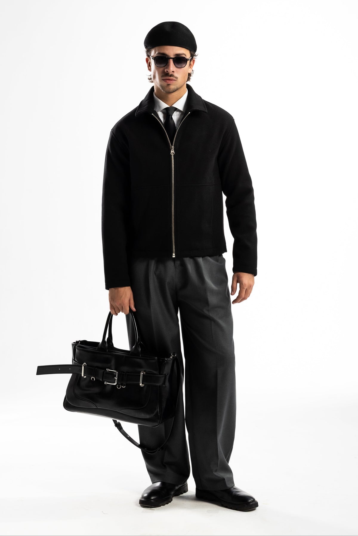 WOOL JACKET | BLACK