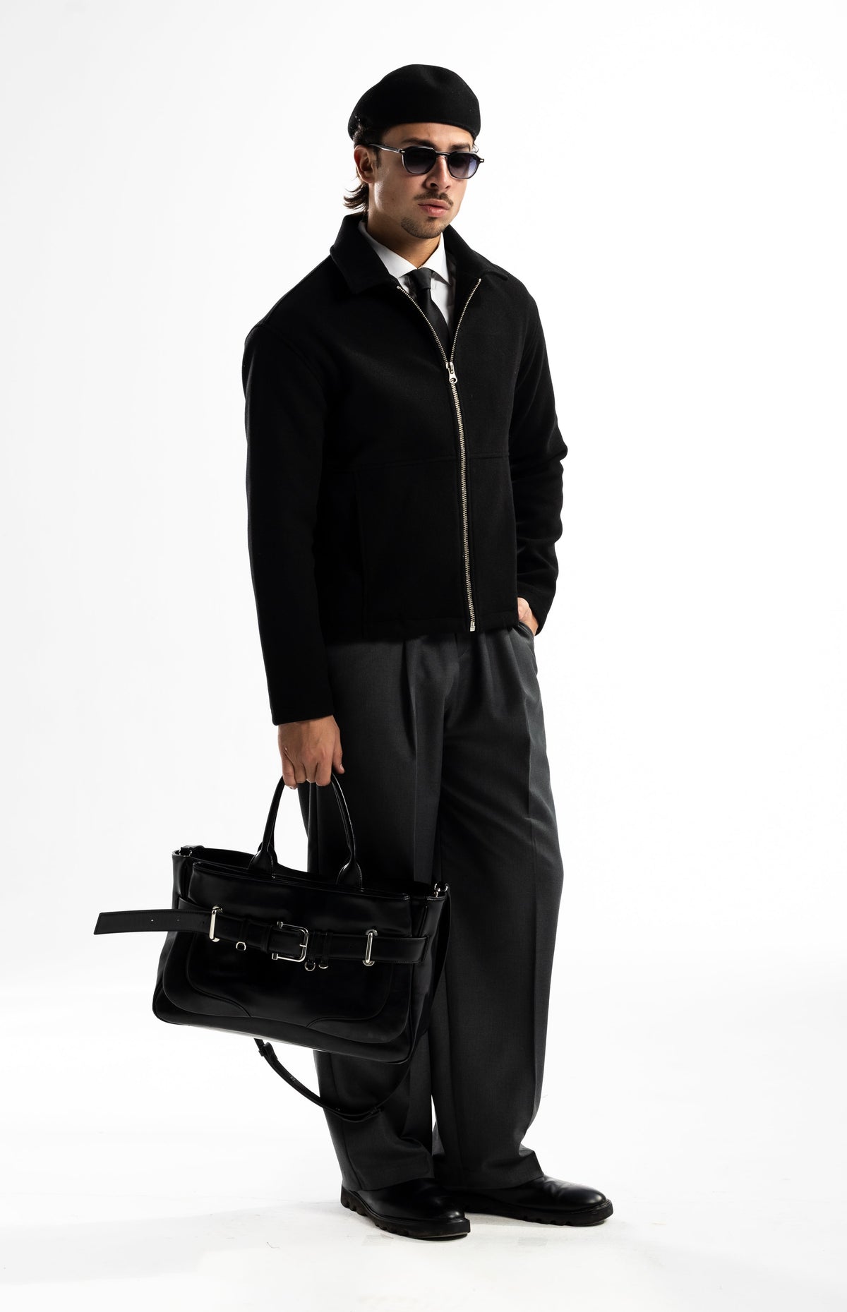 WOOL JACKET | BLACK