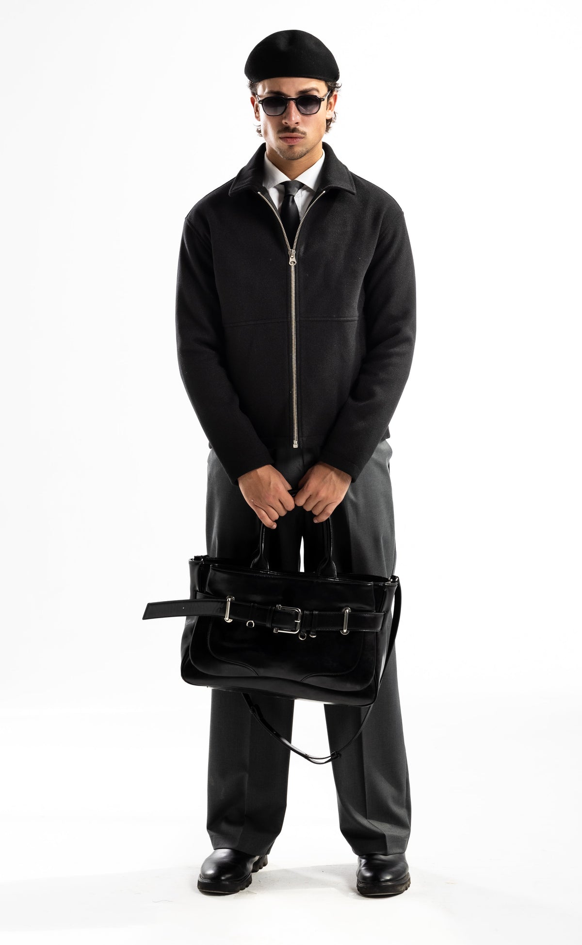 WOOL JACKET | BLACK