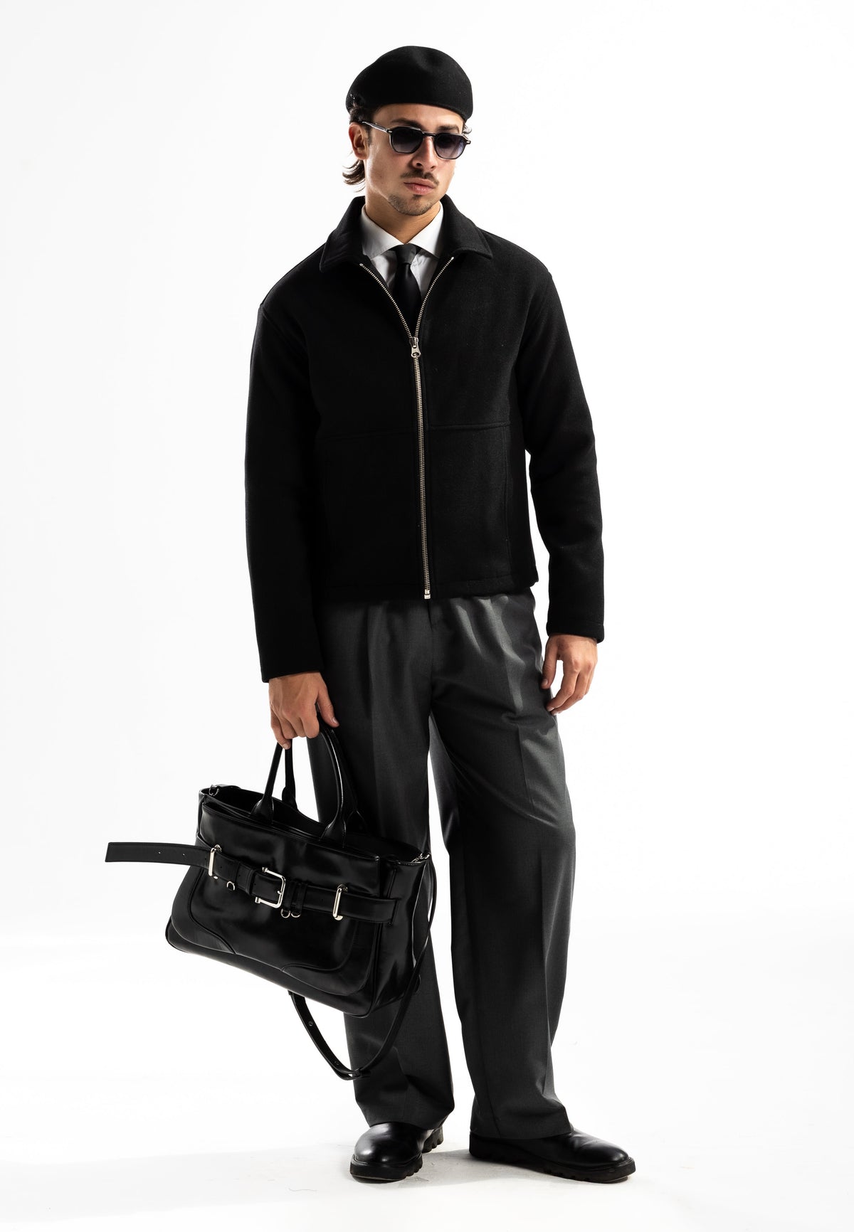 WOOL JACKET | BLACK