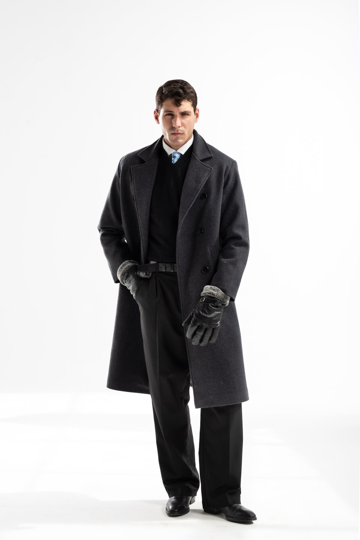WOOL OVERCOAT | GREY