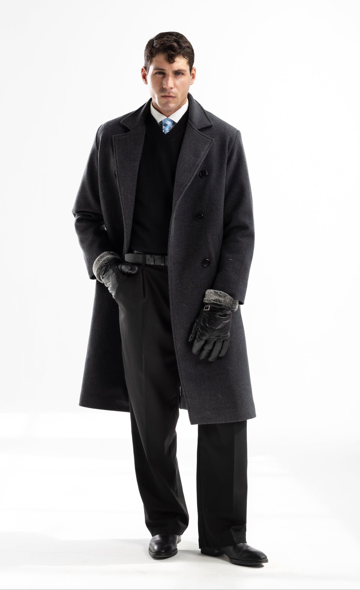 WOOL OVERCOAT | GREY