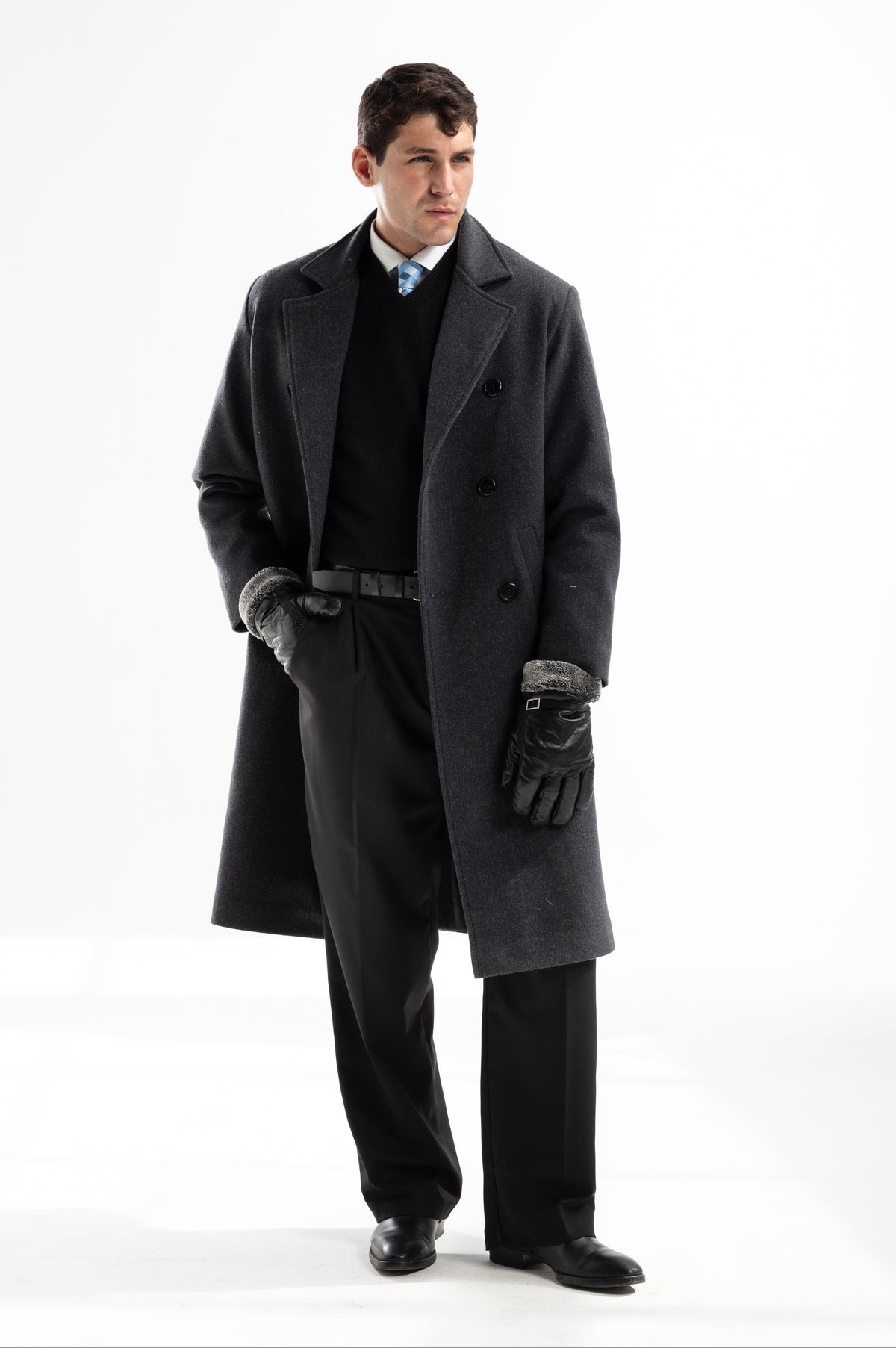 WOOL OVERCOAT | GREY