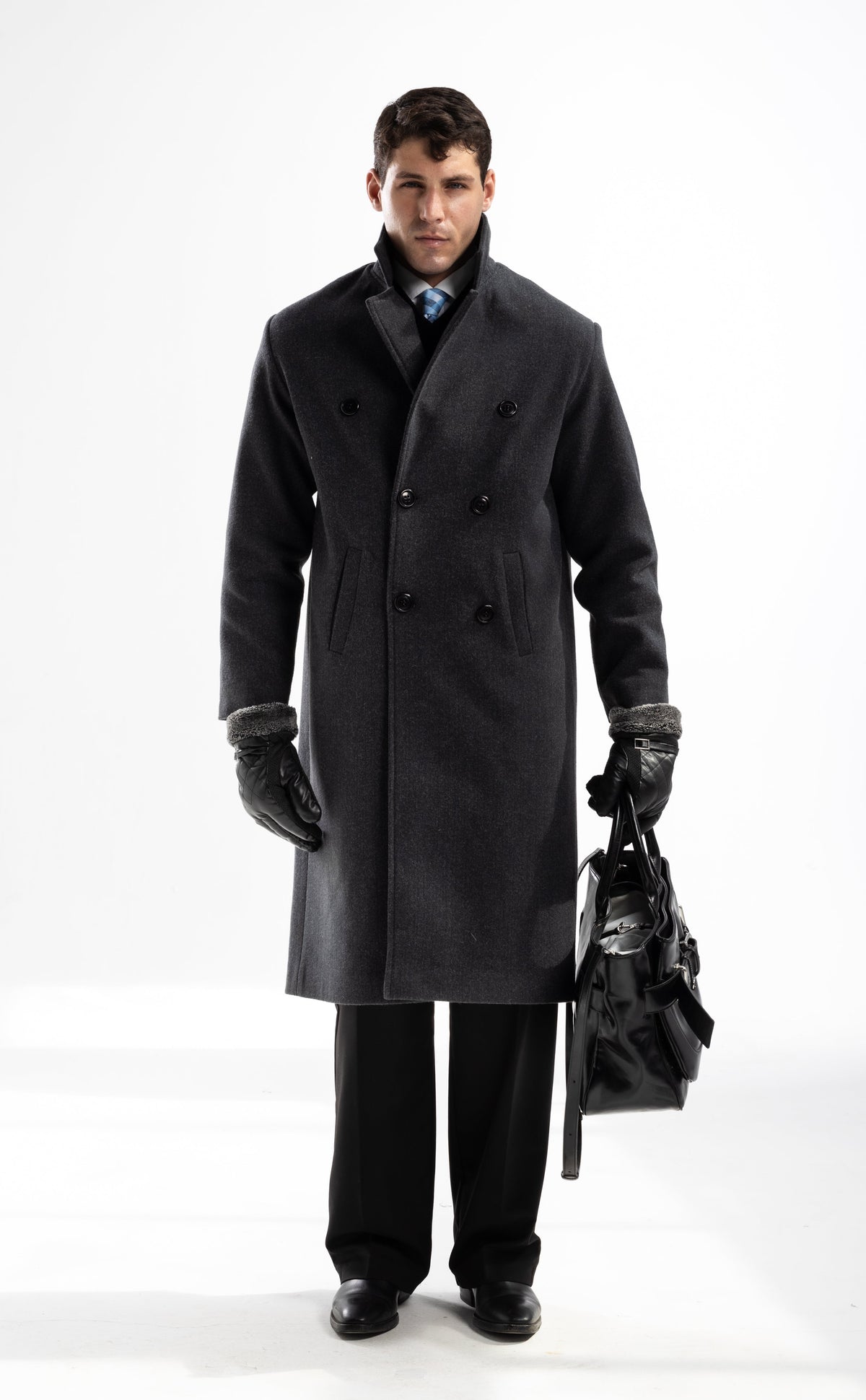 WOOL OVERCOAT | GREY