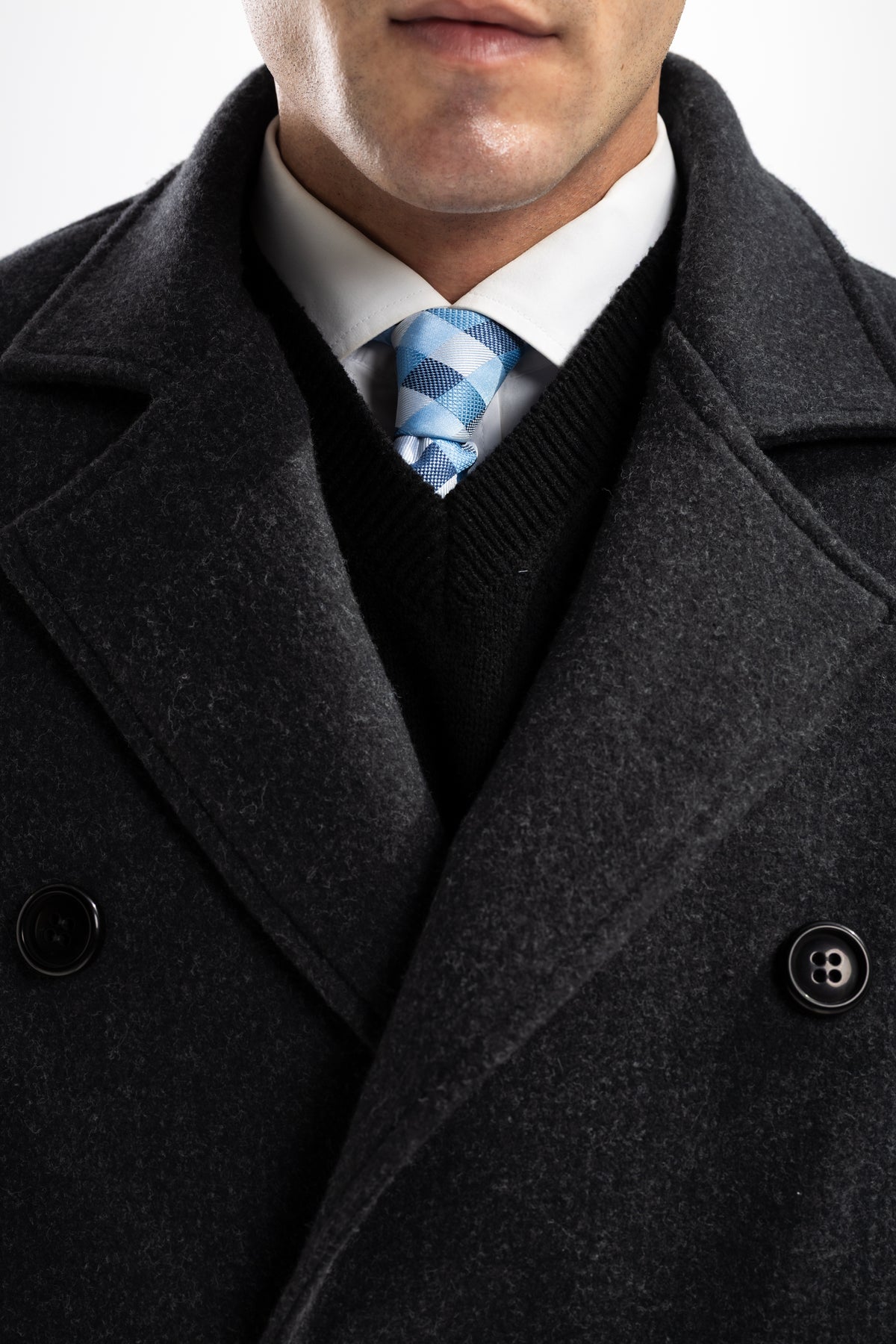 WOOL OVERCOAT | GREY