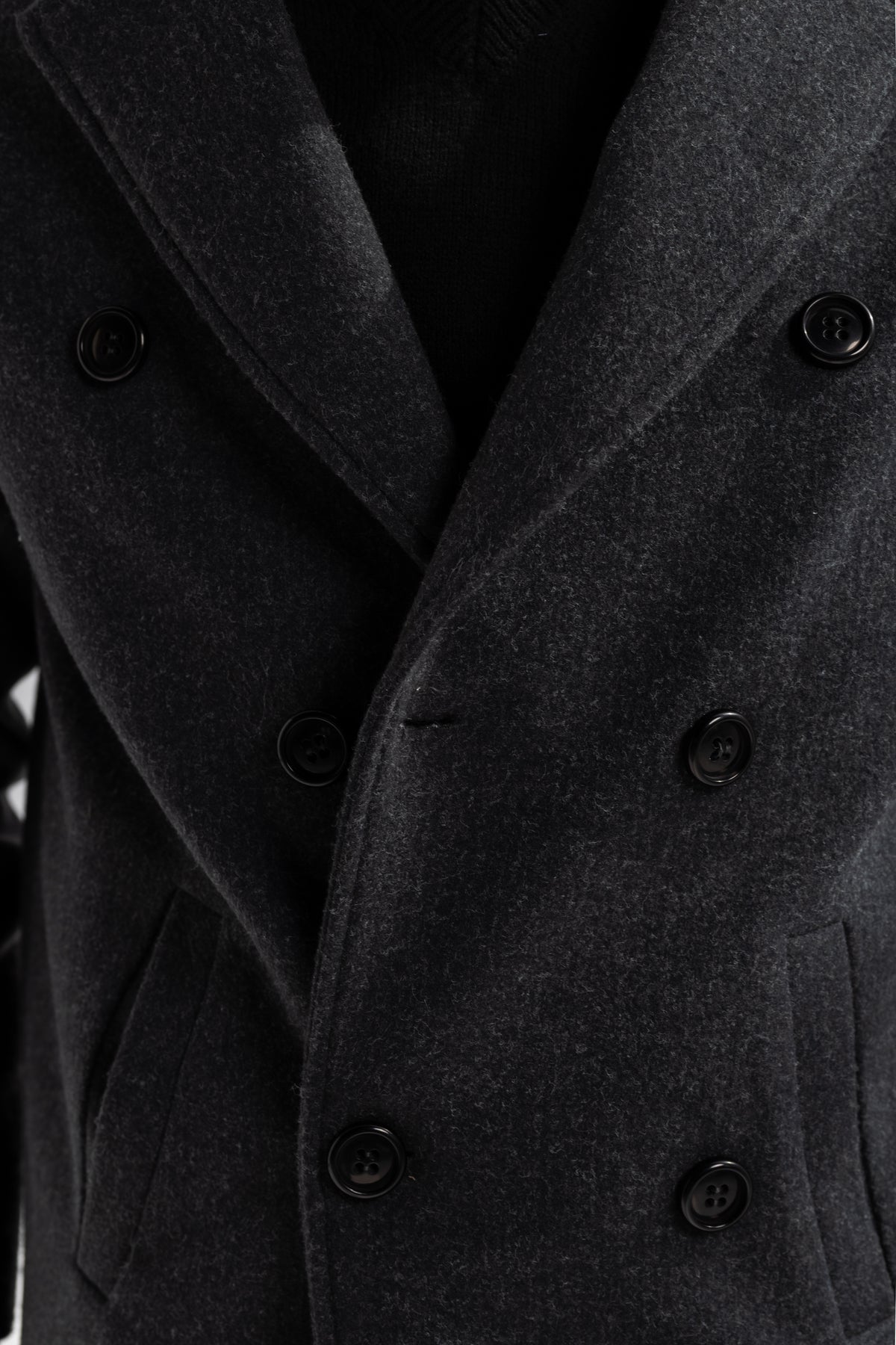 WOOL OVERCOAT | GREY