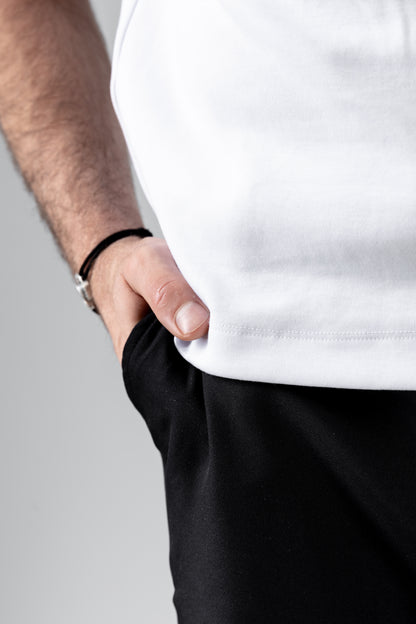 RELAXED TAILORED PANTS | BLACK