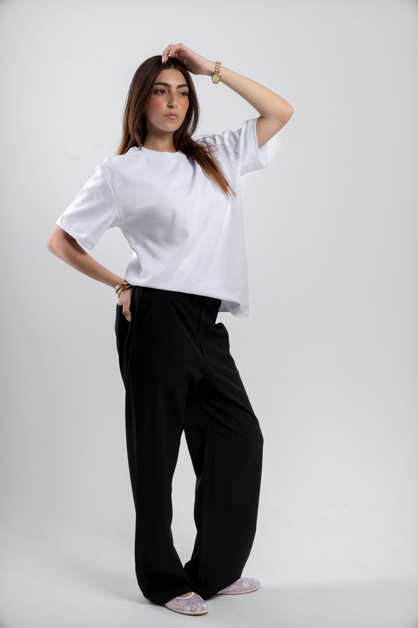 BASIC FIT T-SHIRT | WHITE