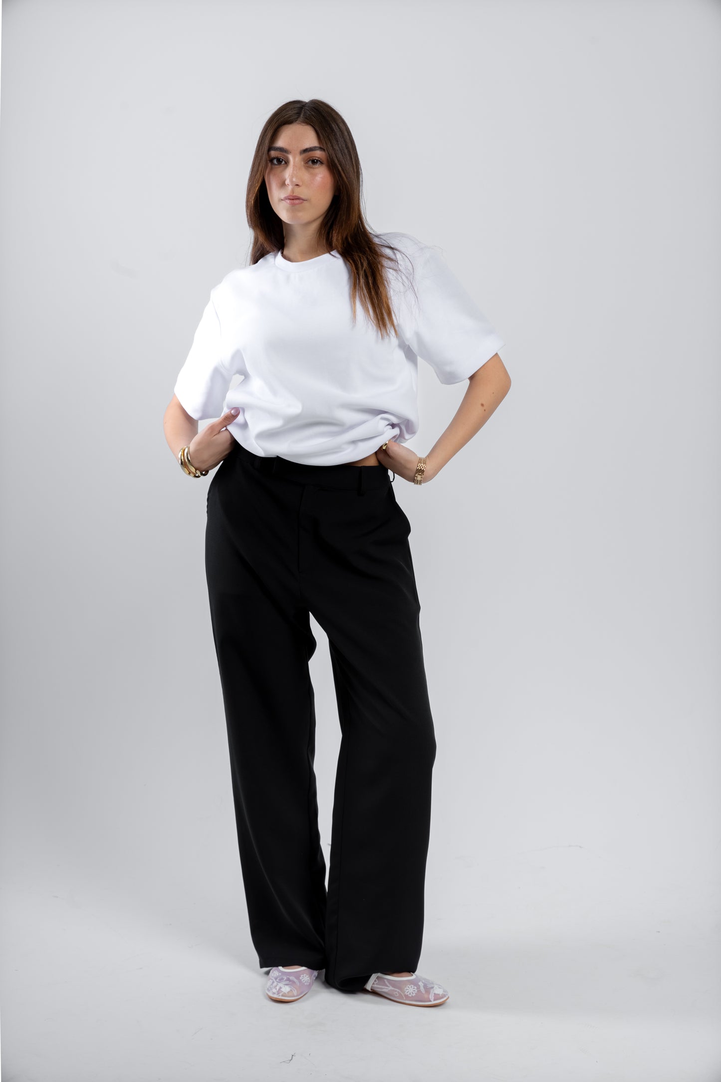 BASIC FIT T-SHIRT | WHITE