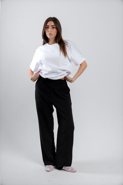 BASIC FIT T-SHIRT | WHITE