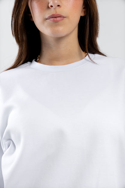 BASIC FIT T-SHIRT | WHITE