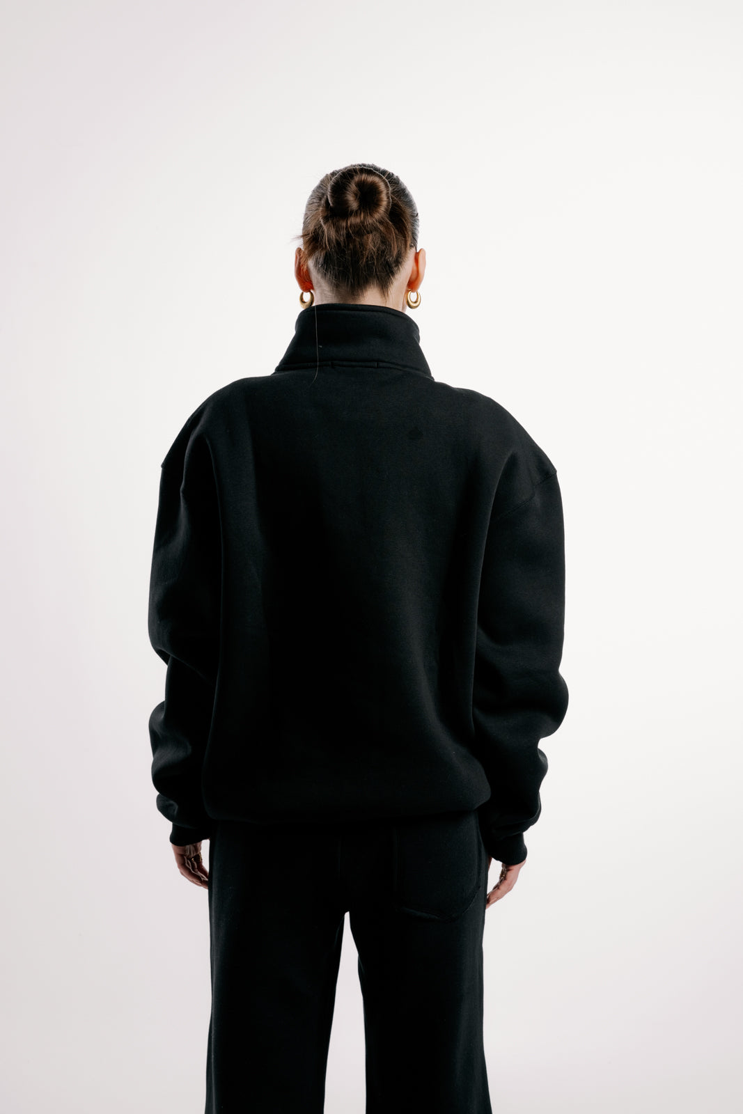 Quarter-Zip | Black