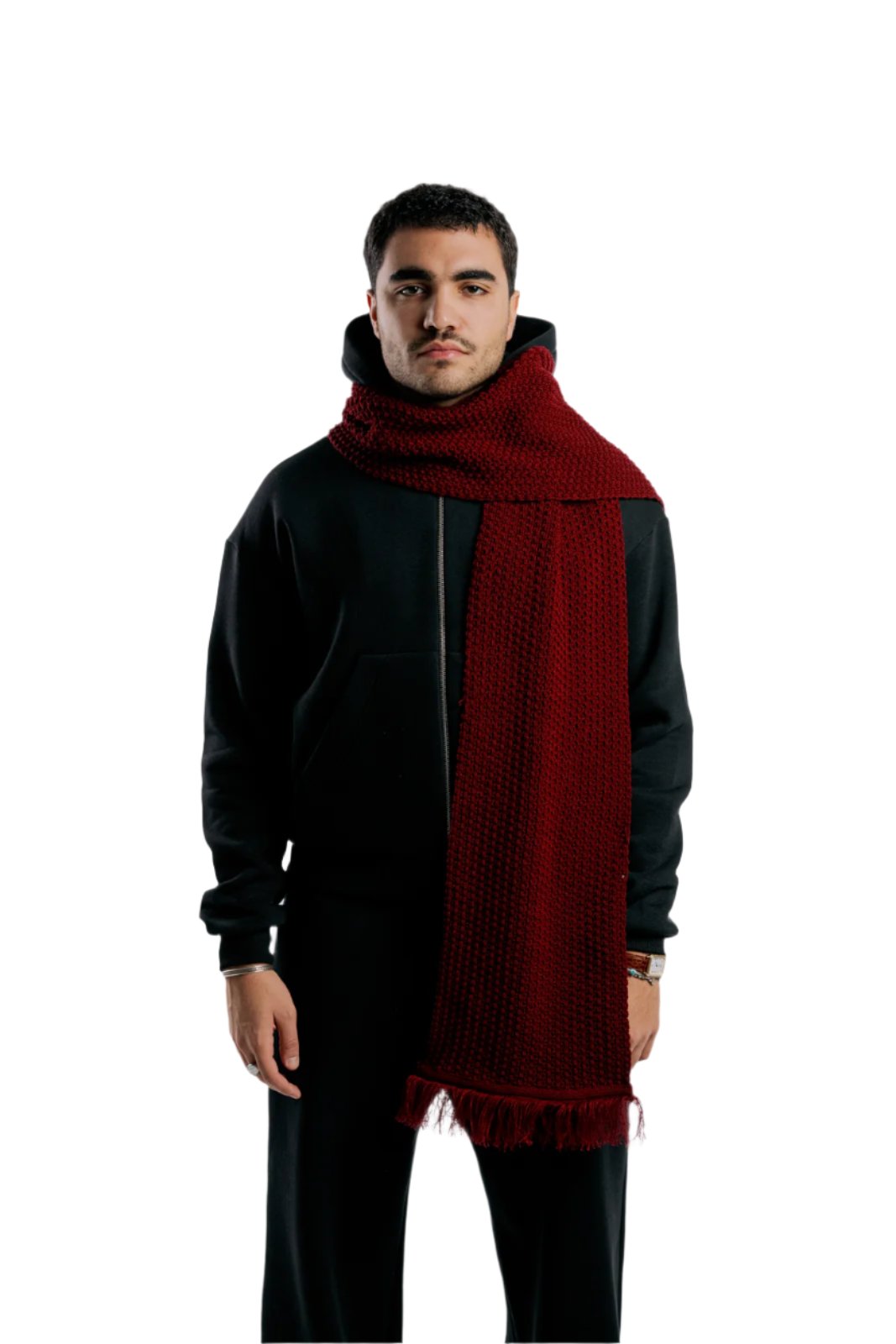 Burgundy Classic Scarf