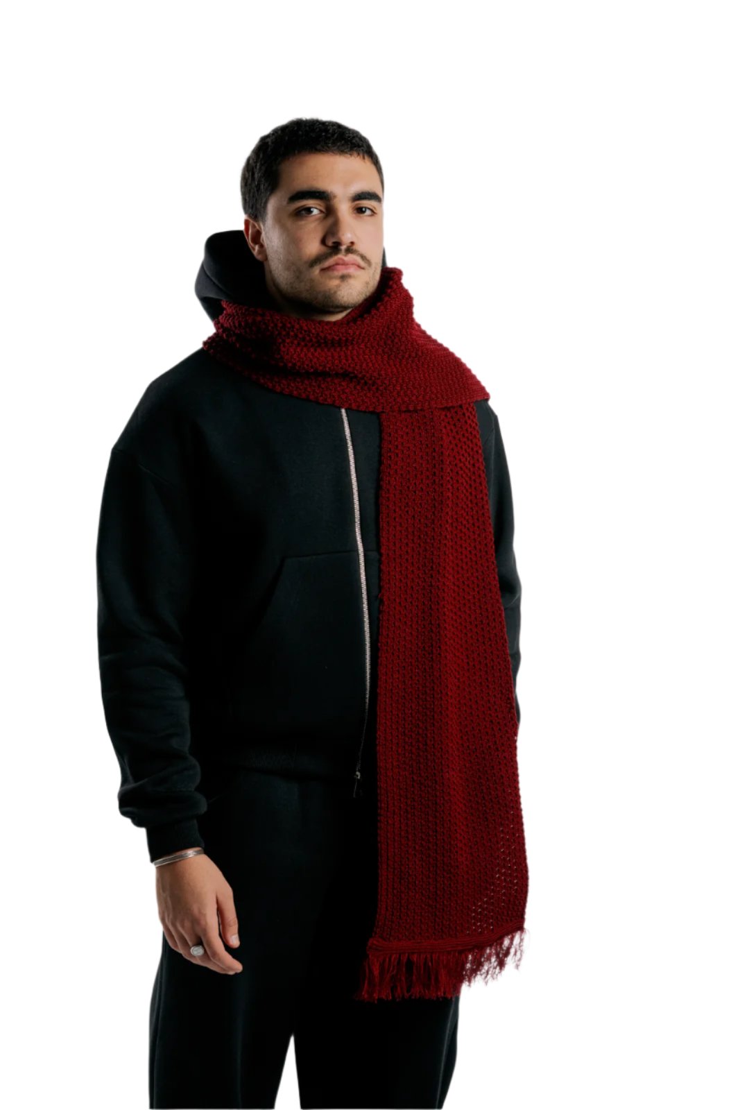 Burgundy Classic Scarf