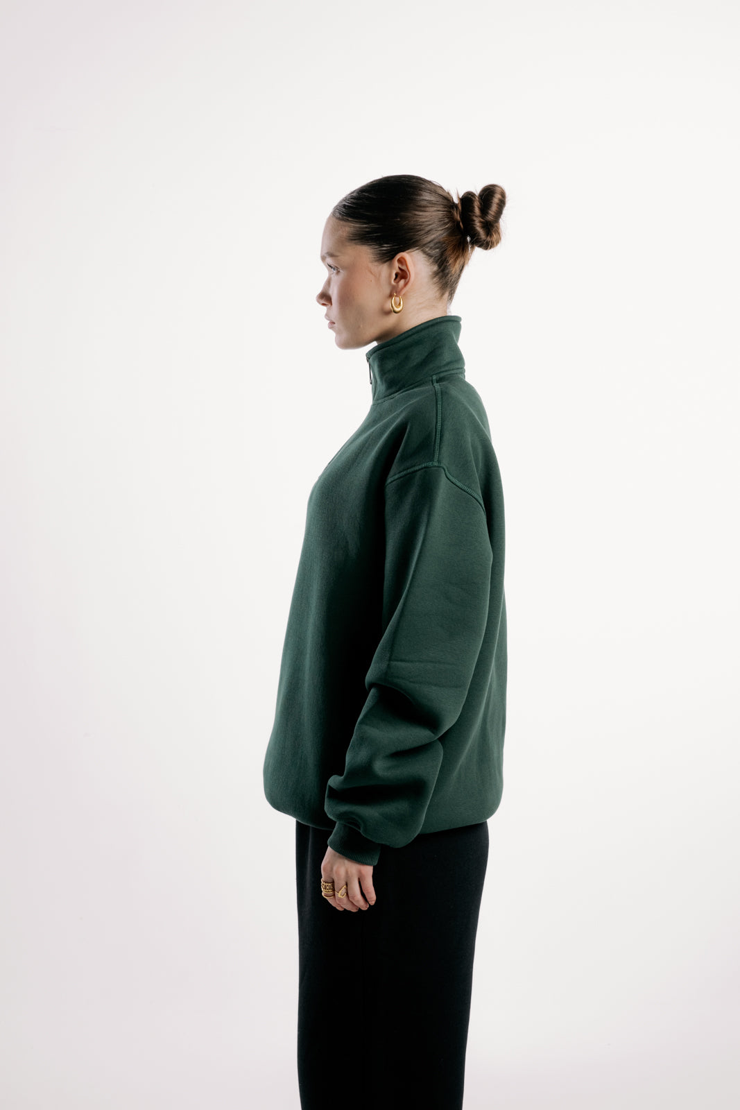 Quarter-Zip | Dark Green